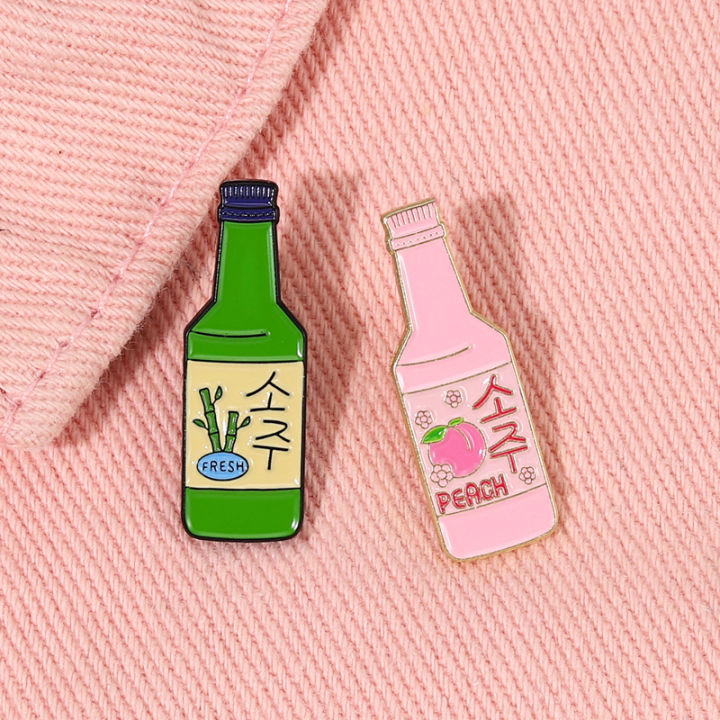 Soju%20Enamel%20Pin%20Brooch%20Wine%20Badge%20Peach%20Fresh%20Pink%20Green%20Bottle%20Lapel%20Pin%20Lovely%20Backpack%20Jewelry%20Accessories%20%20for%20Friends%20-%20Image%206
