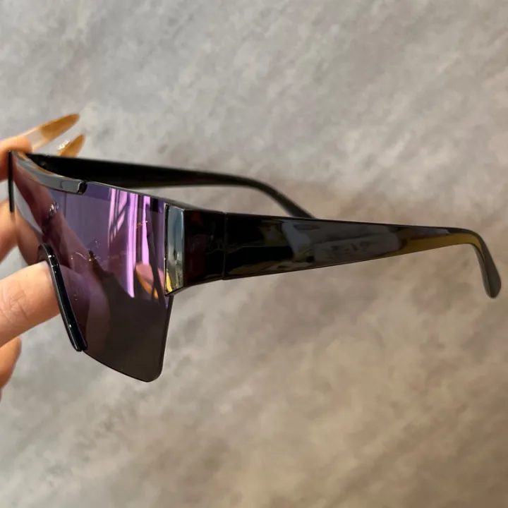 Car%20Sun%20Glasses%201pcs/5pcs%20Square%20Oversize%20Frame%20Sunglasses%20Women%20Simple%20Windproof%20Climbing%20Eyeglasses%20Driving%20Goggles%20Unisex%20-%20Image%204