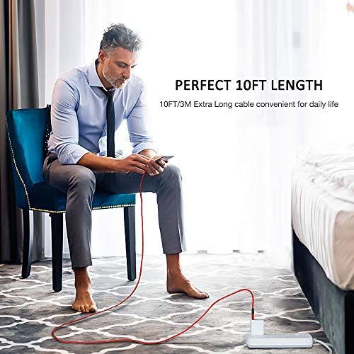 USB%20C%20to%20USB%20C%20Cable,%5B3A,60W%20Fast%20Charging%5D%20%5B2Pack,6.6Ft%5D%20Capshi%20USB%20Type-C%20to%20Type%20C%20Charger%20Braided%20Cord%20Compatible%20Samsung%20Galaxy%20S20%20S20+%20S20%20Ultra%20Note%2010%20Plus%20A80,Google%20Pixel%203%202%20XL,%20iPad%20Pro%20-%20Image%206