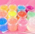 5 Colors 15 Pcs Crystal Bubble Making Slime Clay Mud For Kids, Slime. 