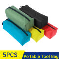 Hand Tool Bag Thick Canvas Bag for Small Tools Screwdriver Wrench Tweezers Drill Bit Organizer Bag Waterproof Zipper Pouch. 