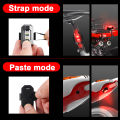 Universal LED Motorcycle Warning Lights 7 Colors Mini USB Drone Strobe Light Bike Aircraft Night Flashing Turn Signal Indicator. 