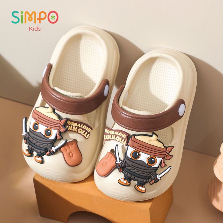 Cute%20Ninja%20Pattern%20Children's%20Slippers%20Summer%20Boys'%20Garden%20Shoes%20Soft%20Bottom%20Indoor%20Baby%20Outdoor%20Beach%20Sandals%20-%20Image%203