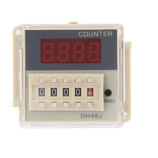 DH48J Panel Mount Digital Counter Relay AC220V || Counter Meter DH48J
