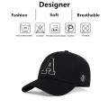 Unisex A Letter Side Ar Embroidery Baseball Caps Spring and Autumn Outdoor Adjustable Casual Hats Sunscreen Hat. 