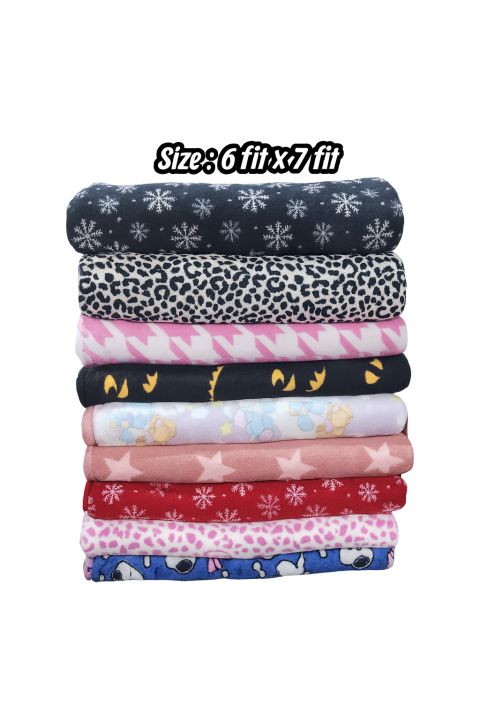 chaina soft blanket size (6 fit ×7.5 fit) 1 pice
