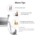LMETJMA 4/7/10 oz Stainless Steel Hip Flask with Funnel Pocket Hip Flask Alcohol Whiskey Hip Flask Screw Cap KC0139. 