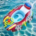Baby Swimming Ring Pool Inflatable Float Seat Cute Car Design Summer Indoor Outdoor Water Inflatable Toys Swim Ring Accessories. 
