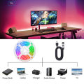 RGB LED Strip Lights 3535 Bluetooth APP IR Remote Control USB 1M 2M 3M 5M 10M 15M 20M 30M Festival Deco Backlight For Home. 