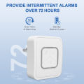 1PC Power Failure Alarm, Circuit Failed Selector Alerter, Smart Power Outage Reminder for Freezer in Garage, Monitor Power Cut. 