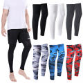 Men's Running Pants Cropped Compression Trousers Quick Dry Fitness Gym Leggings Training Bottoms. 