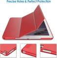 JETech Case for iPad Air 2 (2nd Generation), Smart Cover Auto Wake/Sleep (Red. 