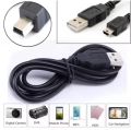 mini usb 2.0 charging/ data Cable for camera/mp3/ps4. 