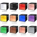 PULUZ 25cm Folding Portable High 97 CRI Ring LED Light Photo Lighting Studio Shooting Tent Box with 12 Colors Backdrops.