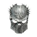 Alien Hunter Mask Halloween Horror Mask Lone Wolf Mask Rivet Snap Iron Mask Predator Cosplay Masque Predator Masks. 