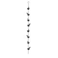 Creative Birds On Cups Metal Rain Chain Rain Catcher Gutter Roof Rainwater Catcher Chain Drainage Downspout Tool Outdoor Decor.