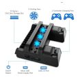 Stand Fan For Support Sony Play Station PS4 Pro Slim Console Playstation PS 4 Game Controller Cooler Accessories Cooling Control.