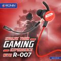 Ronin Ronin R-007 3.5MM Gaming Handsfree - Original Gaming Handfree for Pubg/ Free Fire/CSGO - External Mic Specially For Games - 1..2 Meter Earphones Best for Games and music. 