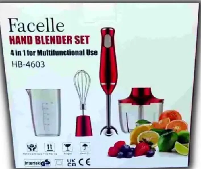 German & UK Lot Imported 4-in1 Hand Blender & Chopper