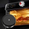 Stainless Steel Timer Kitchen Magnet Mechanical Egg Timer Home Baking Cooking Alarm Clock. 