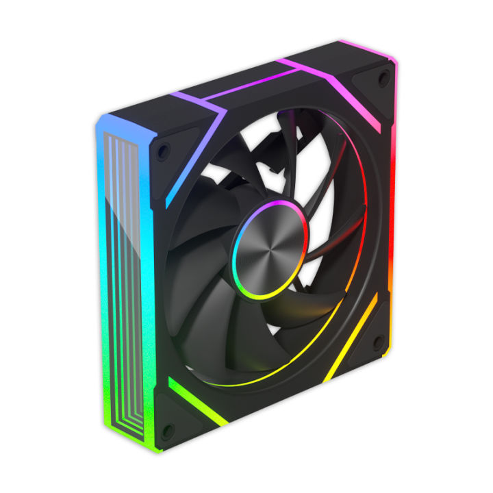 Power%20Train%20PRISM%208%20Pro%20Case%20Cooling%20Fan%203-sided%20Infinity%20Mirror%205V/3PIN%20ARGB%20Quiet%20Computer%20Cooling%20Fan%20-%20Image%206