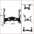 3-layer Katana Shelf Wooden Sword Rack Support Display Stand Floor Japanese Katana Samurai Sabre Holder House Decor Organizer.