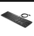 Keyboard (wired) for pc & laptop 100% orignal HP
USB Slim Business Keyboard. 