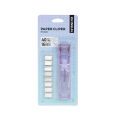 KHINSUN Paper Clipper Staplers Push Clamp File Documents Binding Tool Stapling Machine Paper Clips With Refills Office Supplies. 