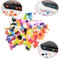 16Pcs/Set Universal Anti Dustproof Notebook Port Plug Silicone Protector USB Elastic Laptop Computer Cover Stopper. 