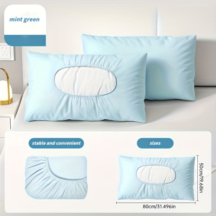 4pcs Soft Disposable Travel Pillowcases, Hand Washable, Suitable for Hotel Bedding, Travel Supplies, Portable, Outdoor Camping