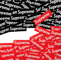 💥Ready to ship💥6 baht per piece!! sup Supreme sticker waterproof sticker different pattern, 1 piece. 