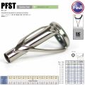 Fuji F-PFST guide tip polished silver-white sic ring. 