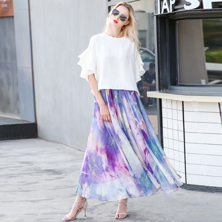 Summer%20Chiffon%20Leopard%20Print%20Holiday%20Bohemia%20Maxi%20Skirt%20Vacation%20Beach%20Korean%20Elastic%20Waist%20Long%20Skirts%20For%20Woman%20boho%20-%20Image%206