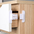 New 5Pcs Home Refrigerator Lock Safety Fridge Freezer Door Lock Multi-function Safety Locks Children Security Protector.