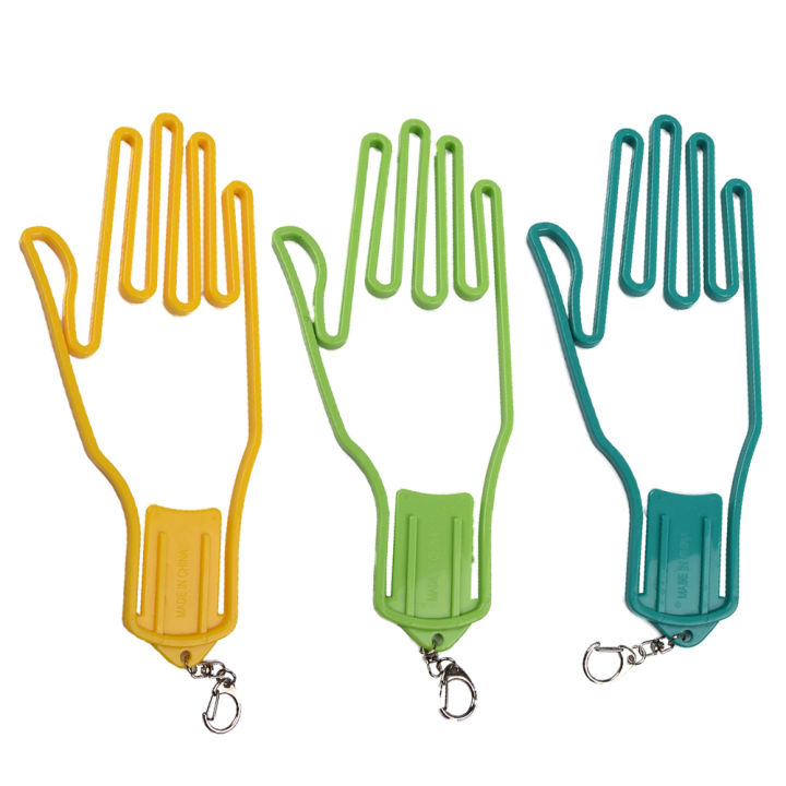 Golf Glove Extension Rack Hanging Glove Holder Glove Shaper Plastic Glove Holder With Metal Buckle Golf Accessories