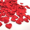 Valentine's Day 200Pcs Romantic Padded Fabric Throwing Petals Love Hearts for Table and Carpet Wedding Party Decoration. 