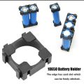 3/6/9/12/15 Pcs 18650 Lithium Battery Holder Plastic Battery Pack Bracket Cylindrical Cell Battery Stand Cell Spacer for DIY Fixed Battery. 