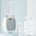 Kids Portable Air Conditioner Fan -New Mini Rechargeable Evaporative Air Cooler, Water Air-conditioning Fan Mini Fan Desktop, Liquid Filling Fan Air Conditioner. 