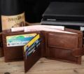 Horse Imperial Leather Wallet For Men's Bifold Wallets. 