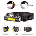 Rechargeable head lamp usb charging led high power  light for campaign fishing  hiking outdoor. 