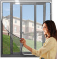 2024 Insect Magnetic Window Screen Tulle Mesh Stealth Customize DIY Summer Mesh Curtain Removable Washable Anti Fly Mosquito Net. 