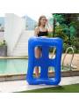 1 Piece Inflatable Swimming Pool Float, Foldable Printed Floating Bed, Water Play Hammock, Pvc Inflatable Lounge Chair Floating Bed. 