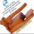 Wooden Square Easy to Use and Clean - Low Maintenance - with Roti Paper and Both Side Tape - Compact and Convenient - Roti Maker. 