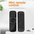Wireless Air Voice Mouse 2 in 1 2.4G Bluetooth Mini Keyboard Rechargeable Remote Control IR Learning for Smart TV Android TV Box. 