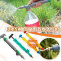 Adjustable High Pressure Air Pump Hand Sprayer Drink Bottle Spray Head Garden Watering Tools Sprayer Agricultural Tools. 