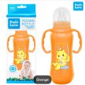 260ml 8oz Baby Feeder bottle plastic large new style – infant baby feeding bottle for kids - baby feeder bottle– feeding bottles. 