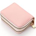 Women Zipper Short Style Purse Lychee Pattern Fashion Large Capacity Multi Card Slot Coin Purse With Zipper. 