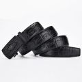 2023 Fashion Alloy Women Belts Chain Luxury for Genuine Leather New Style Pin Buckle Jeans Decorative Men Retro Punk. 