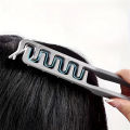 1-Piece Fluffy Texture Styling Comb for Volumizing Hair Roots and Covering Bangs, Hairdressing Comb with Textured Abs Plastic Handle, Wide-Tooth Home-Use Hair Styling Comb. 