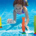 3pcs Summer Toys Seaweed Diving Toy Swimming Pool Games Child Underwater Diving Seaweed Toy Sports Parent-Child Gifts. 